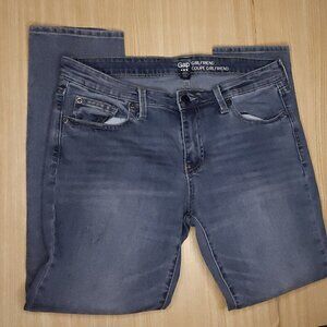Gap Girlfriend Light Wash Ankle Jeans 6